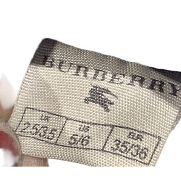 Burberry Nova Check Weather Resistant Lug Sole Tie Snow Boots Size US 6 - Picture 7 of 16